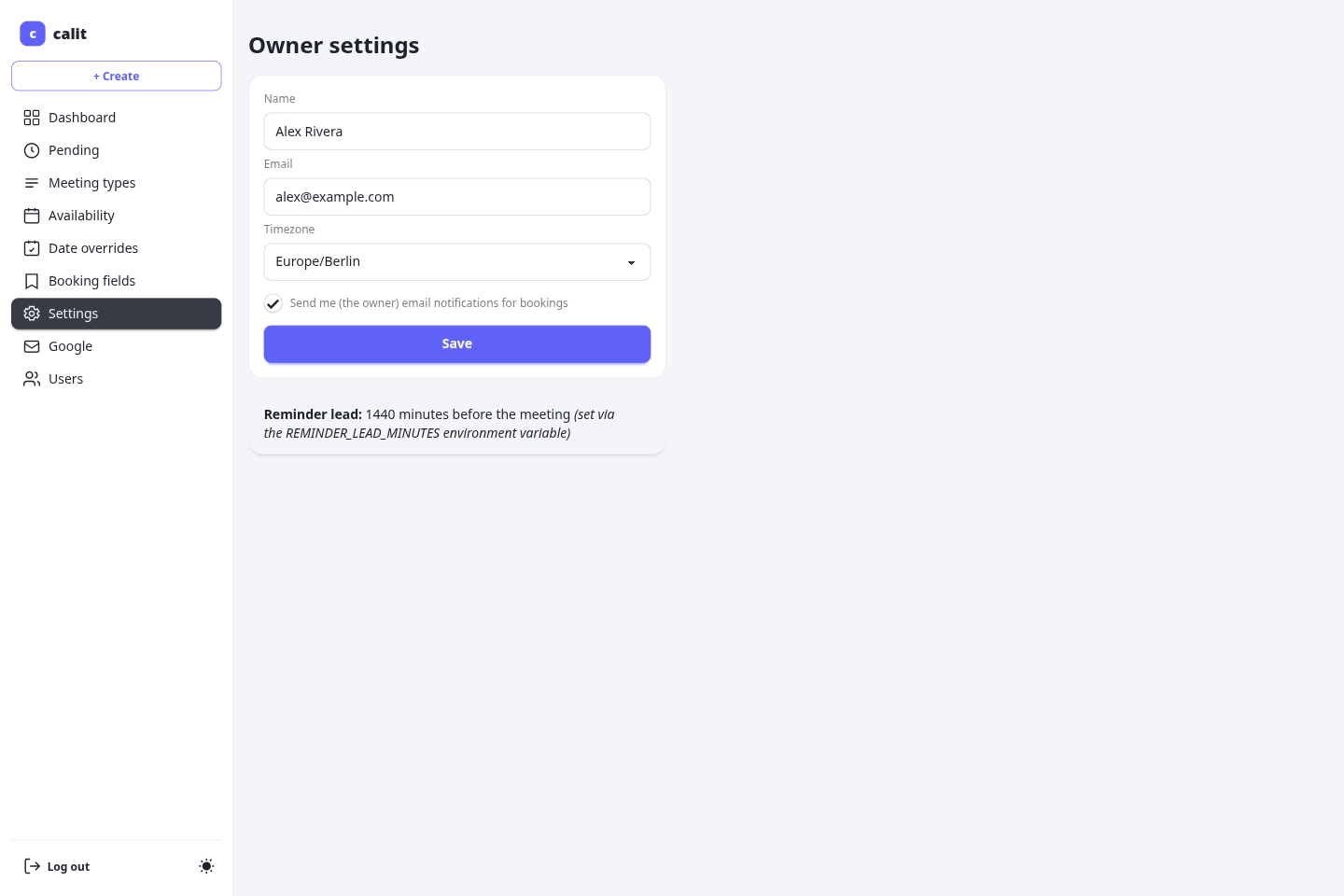 Connect a Google account